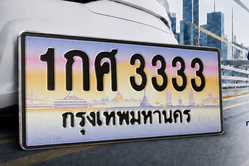 ทะเบียน 1กศ 3333 กรุงเทพมหานคร