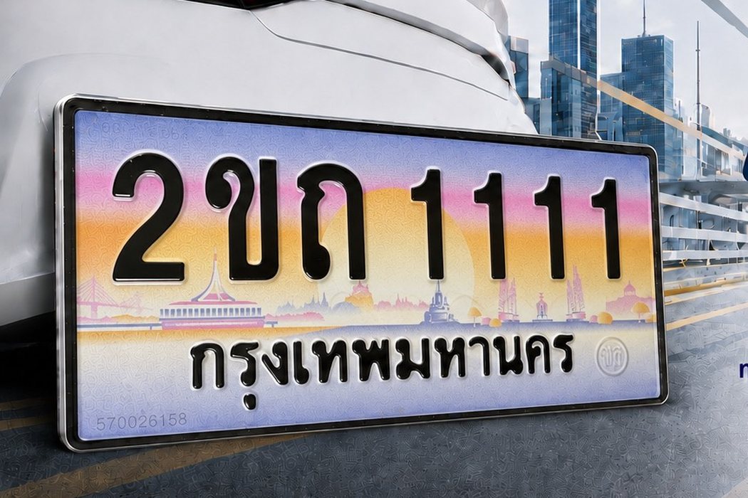 ทะเบียน 2ขถ 1111 กรุงเทพมหานคร