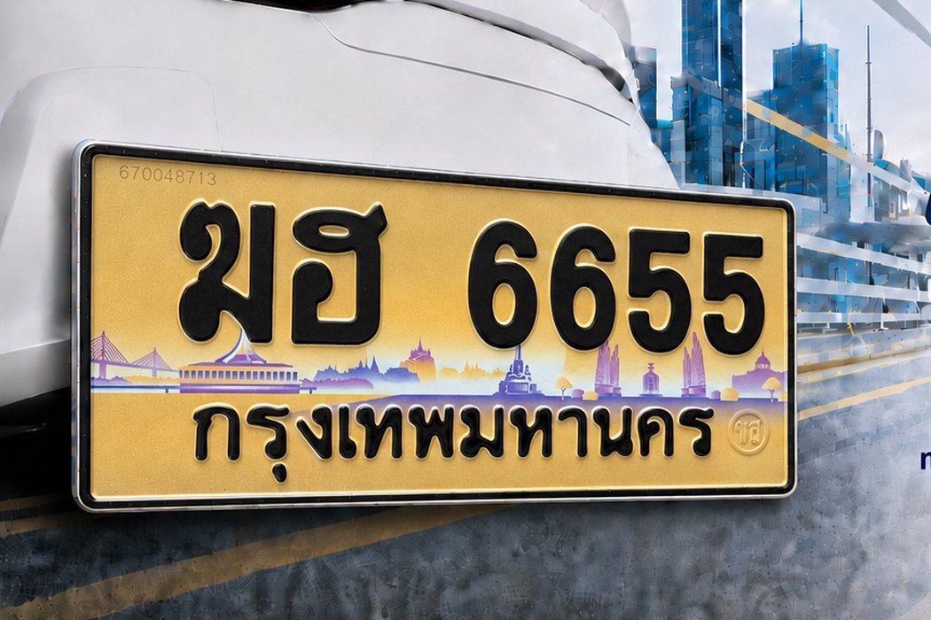ทะเบียน ฆฮ 6655 กรุงเทพมหานคร