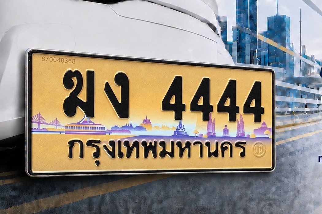 ทะเบียน ฆง 4444 กรุงเทพมหานคร