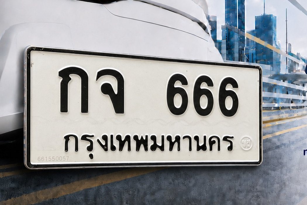 ทะเบียน กจ 666 กรุงเทพมหานคร