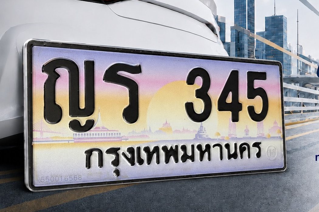 ทะเบียน ญร 345 กรุงเทพมหานคร